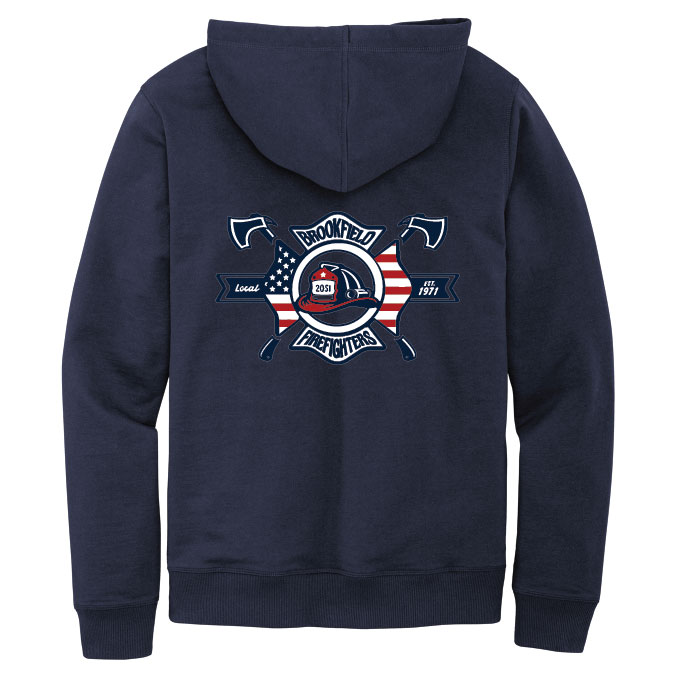 District® Re-Fleece™ Hoodie Local 2051 BROOKFD2051-DT8100 - Image 5