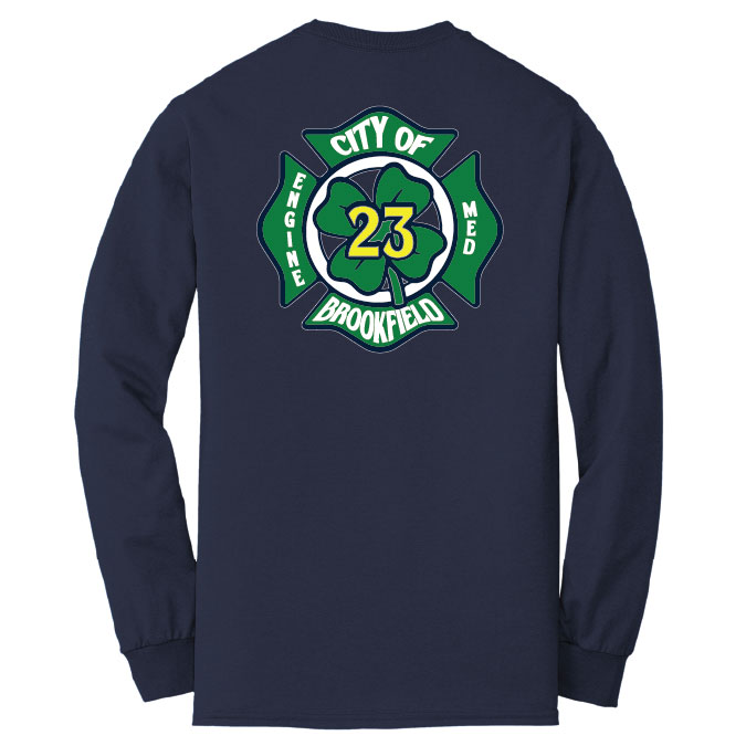 Gildan® - DryBlend® 50 Cotton/50 Poly Long Sleeve T-Shirt Workwear BROOKFDWW-8400 - Image 4