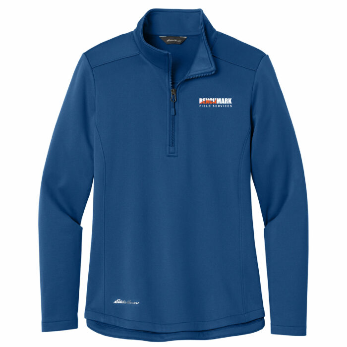 Eddie Bauer® Women’s Smooth Mid Layer Fleece 1/2-Zip BN-EB2370 - Image 4