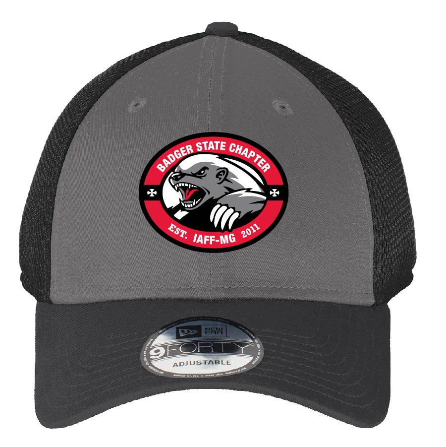 New Era® Snapback Contrast Front Mesh Cap IAFFMOTOR-NE204