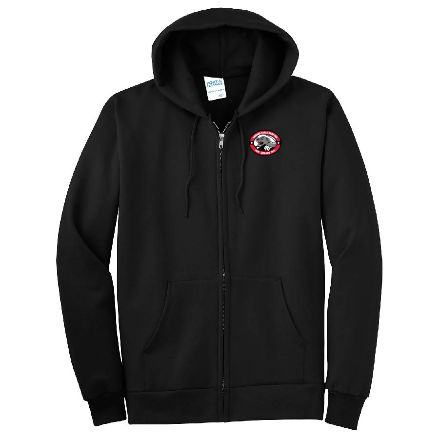 Port & Company® Essential Fleece Full-Zip Hooded Sweatshirt IAFFMOTOR-PC90ZH