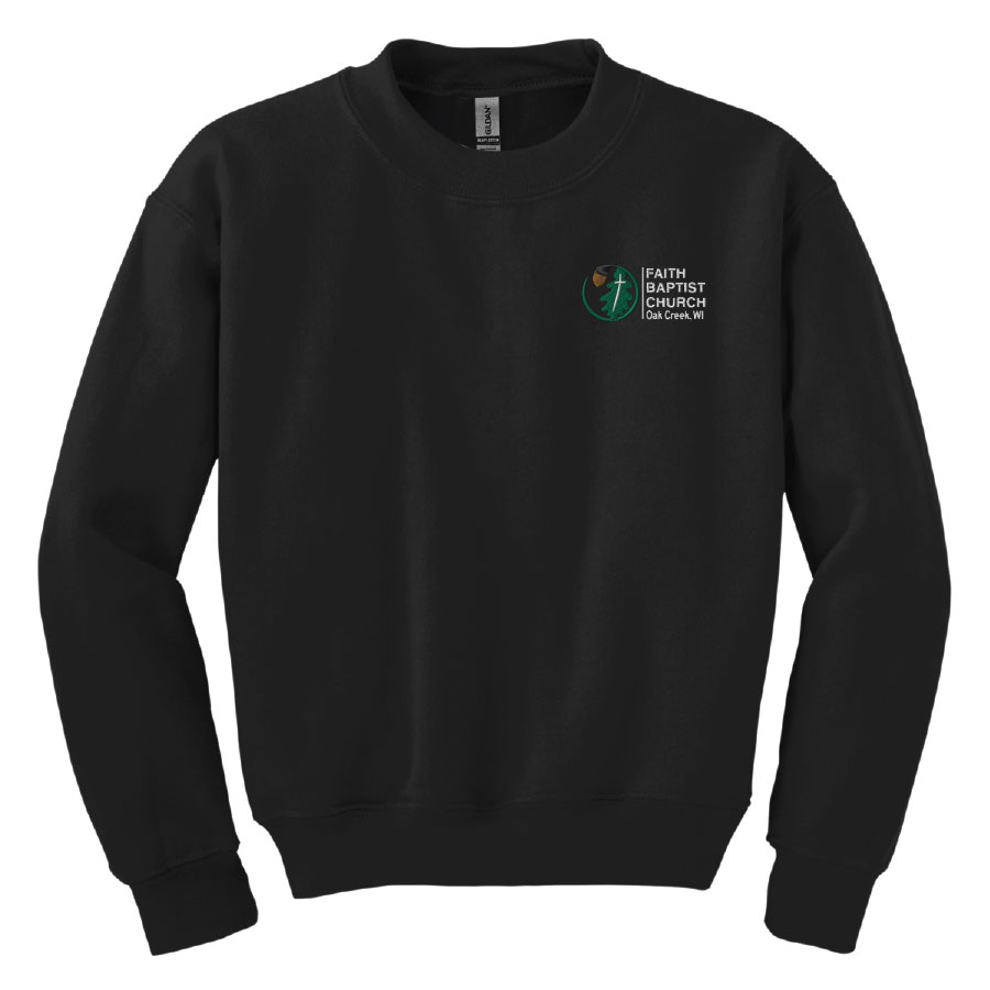Gildan® - YOUTH Heavy Blend™ Crewneck Sweatshirt BDGSS-18000B - Image 6