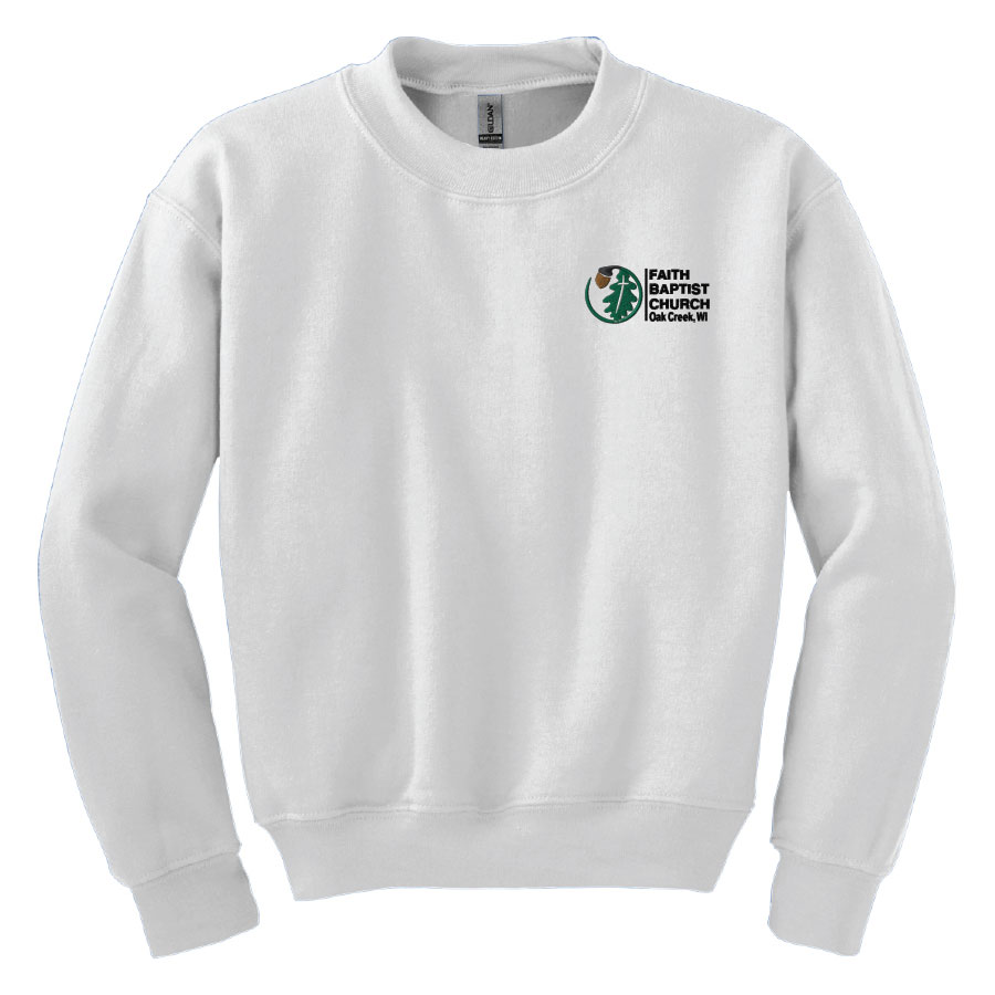 Gildan® - YOUTH Heavy Blend™ Crewneck Sweatshirt BDGSS-18000B - Image 5