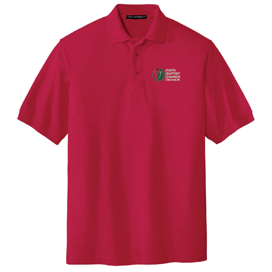 Port Authority® ADULT Silk Touch™ Polo BDGSS-K500 - Image 5