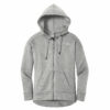 District® Women’s Perfect Weight® Fleece Drop Shoulder Full-Zip Hoodie SOVSEL-DT1104 - Image 2