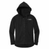 District® Women’s Perfect Weight® Fleece Drop Shoulder Full-Zip Hoodie SOVSEL-DT1104 - Image 3
