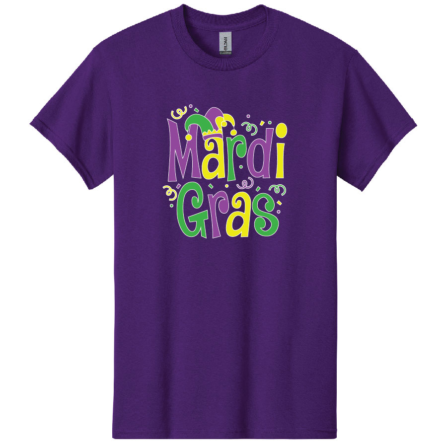 Gildan® – Heavy Cotton™ 100% Cotton T-Shirt Mardi Gras 2024 SCBMG24 ...