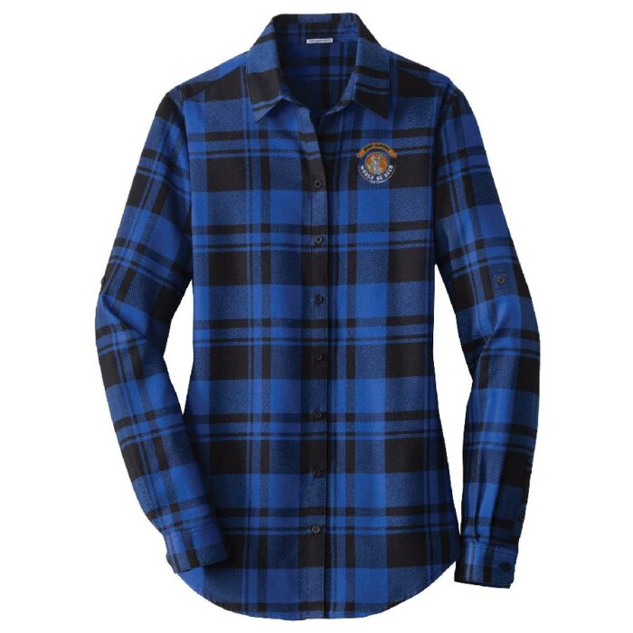 Port Authority® Ladies Plaid Flannel Tunic BBARONS-LW668 - Image 3
