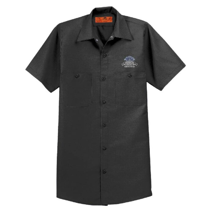 Red Kap® Short Sleeve Industrial Work Shirt BBARONS-SP24 - Image 15