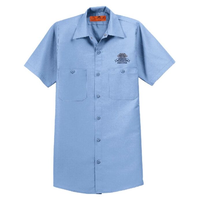 Red Kap® Short Sleeve Industrial Work Shirt BBARONS-SP24 - Image 2
