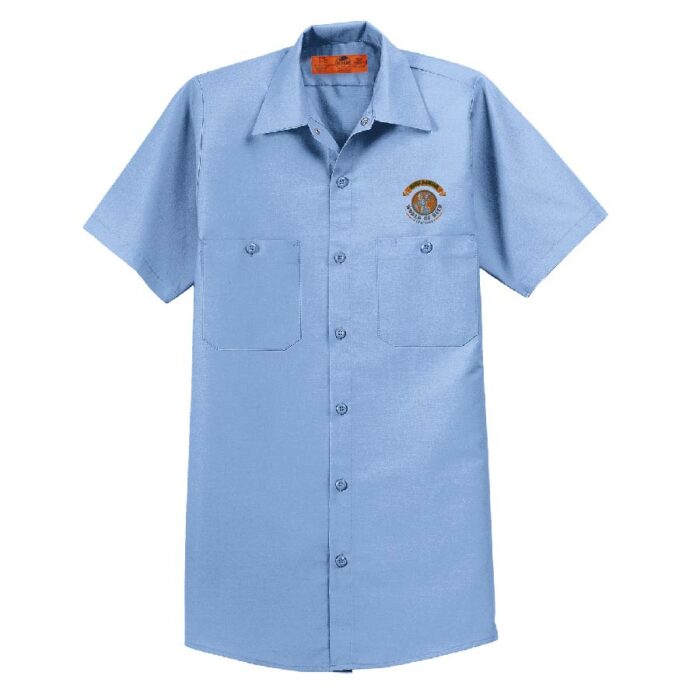 Red Kap® Short Sleeve Industrial Work Shirt BBARONS-SP24 - Image 3