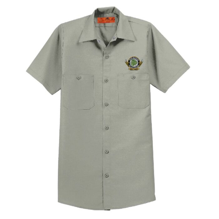 Red Kap® Short Sleeve Industrial Work Shirt BBARONS-SP24 - Image 16