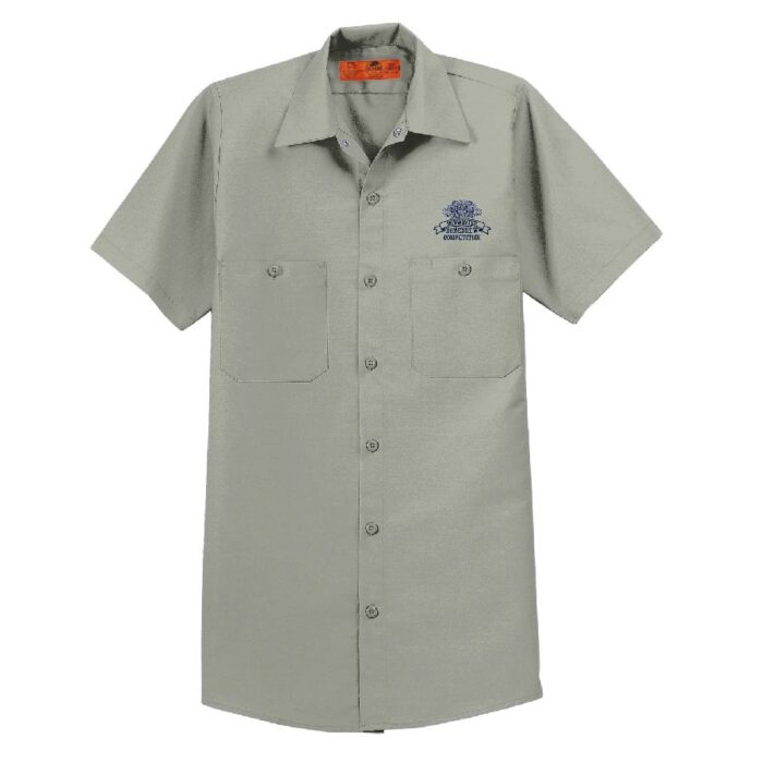 Red Kap® Short Sleeve Industrial Work Shirt BBARONS-SP24 - Image 18