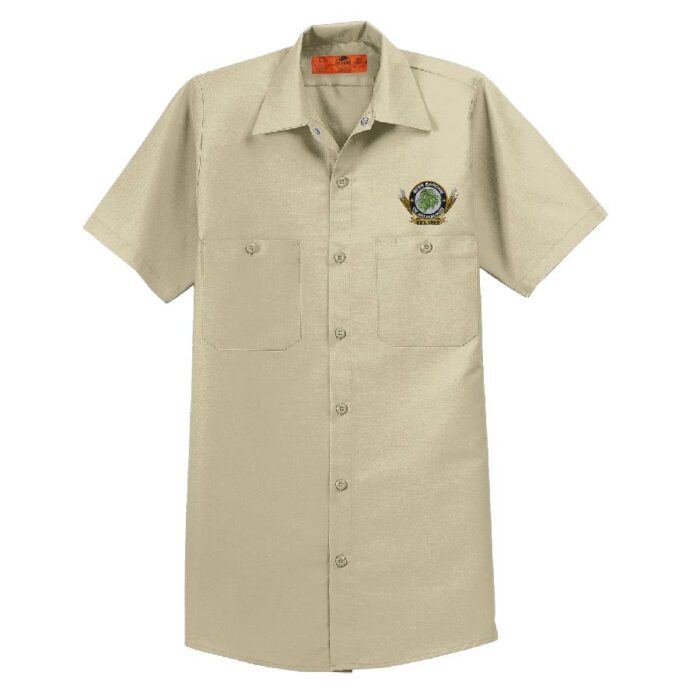 Red Kap® Short Sleeve Industrial Work Shirt BBARONS-SP24 - Image 19