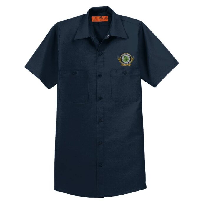 Red Kap® Short Sleeve Industrial Work Shirt BBARONS-SP24 - Image 7
