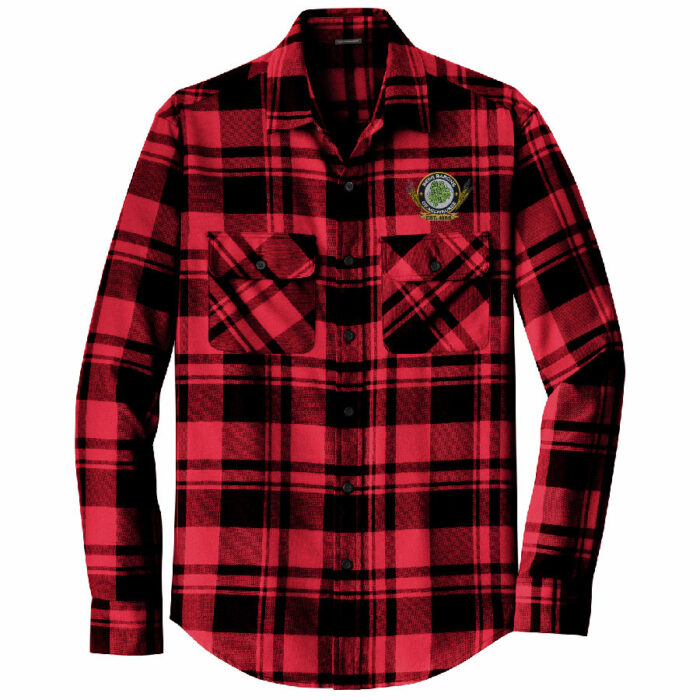 Port Authority® Plaid Flannel Shirt BBARONS-W668