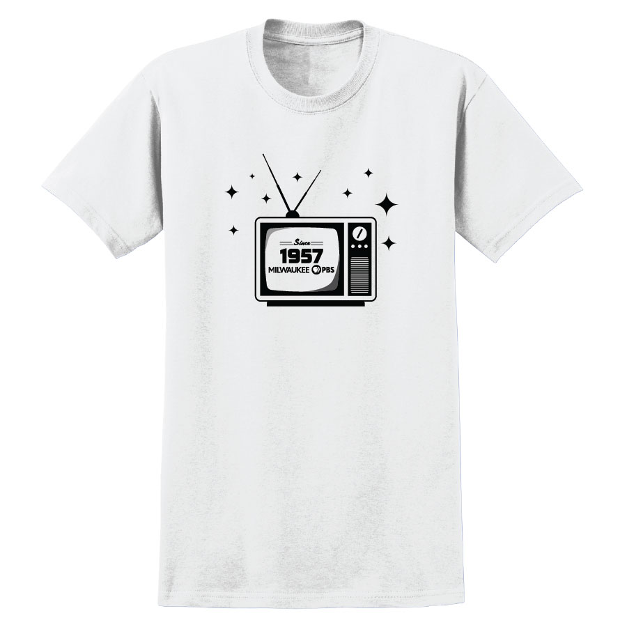 Unisex 100% Ringspun Cotton Jersey Tee – 1957 TV - Image 2