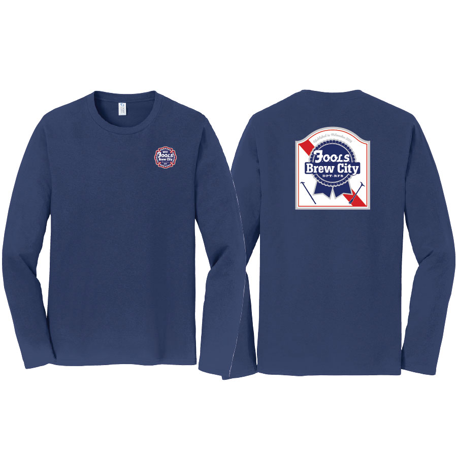 Port & Co™ Long Sleeve Fan Favorite™ Tee BRC-PC450LS - Image 3