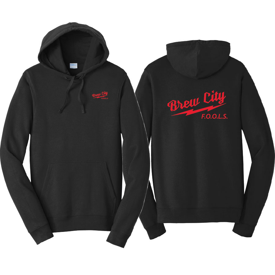 Port & Co™ Fan Favorite™ Fleece Pullover Hooded Sweatshirt BRC-PC850H - Image 2