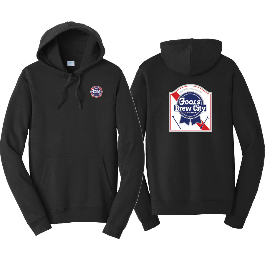 Port & Co™ Fan Favorite™ Fleece Pullover Hooded Sweatshirt BRC-PC850H - Image 3