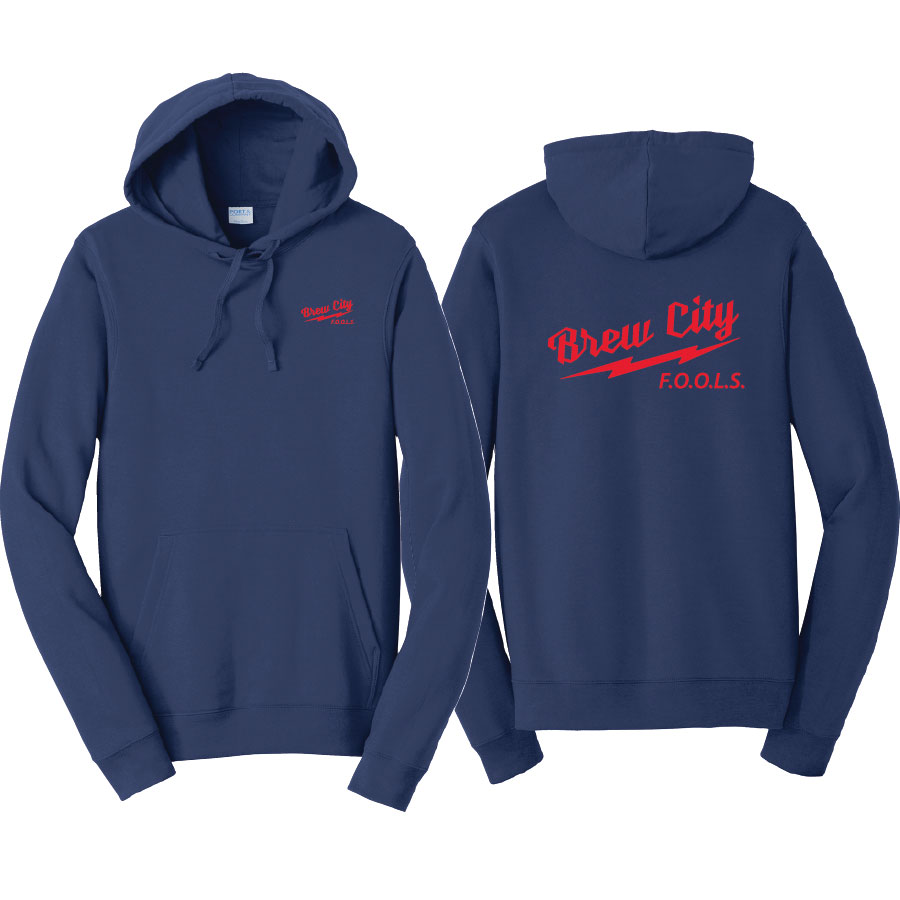 Port & Co™ Fan Favorite™ Fleece Pullover Hooded Sweatshirt BRC-PC850H - Image 4