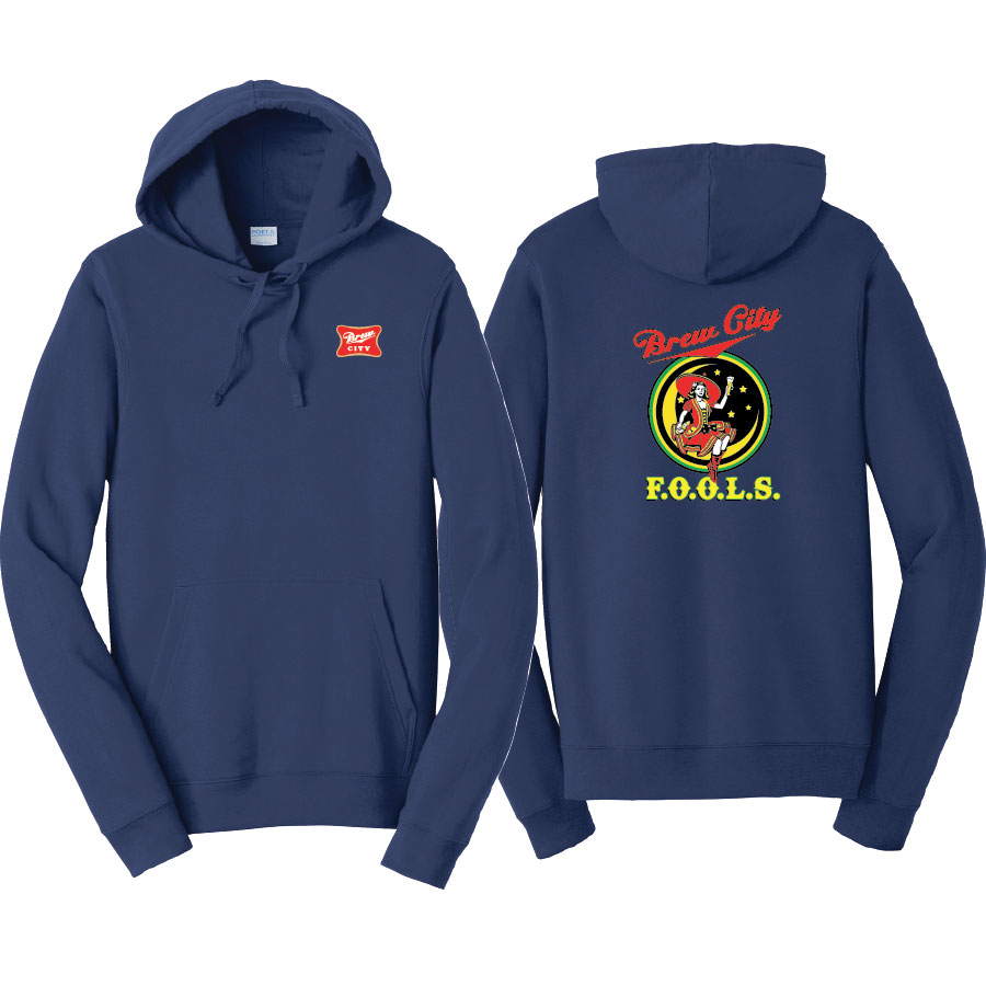 Port & Co™ Fan Favorite™ Fleece Pullover Hooded Sweatshirt BRC-PC850H - Image 5