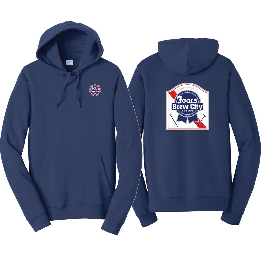 Port & Co™ Fan Favorite™ Fleece Pullover Hooded Sweatshirt BRC-PC850H - Image 6
