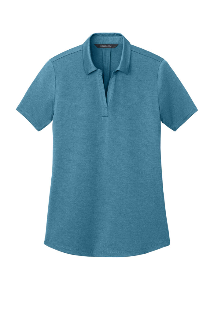 Mercer+Mettle Women's Recharge Jersey Polo BCU-MM1021 - Image 4