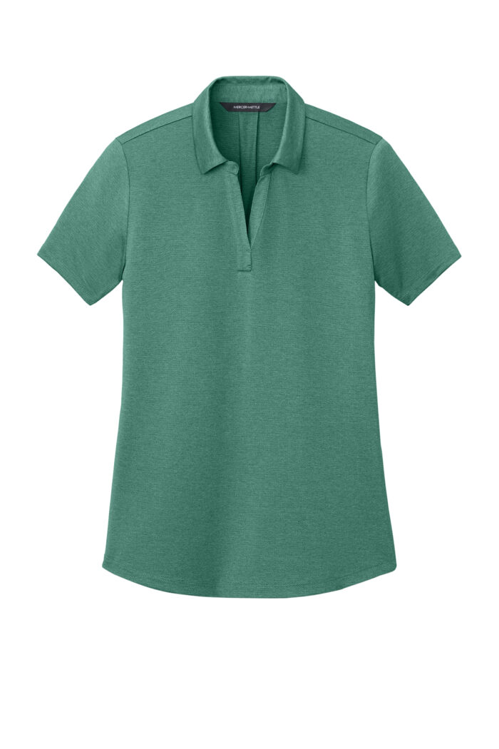 Mercer+Mettle Women's Recharge Jersey Polo BCU-MM1021 - Image 2