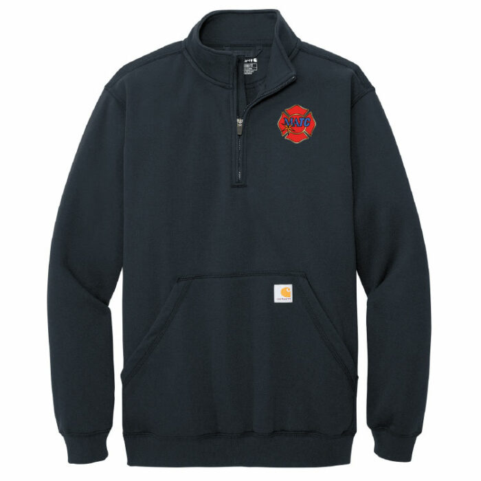 Instructor Carhartt® Midweight 1/4-Zip Mock Neck Sweatshirt MATCFIRE-CT105294