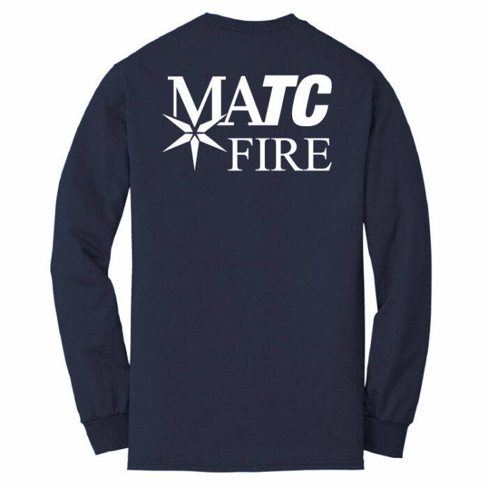Threadfast Apparel Epic Unisex Long Sleeve T-Shirt MATCFIRE-T3000 - Image 2