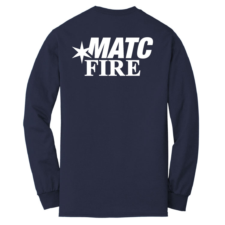 Threadfast Apparel Epic Unisex Long Sleeve T-Shirt MATCFIRE-T3000 - Image 2