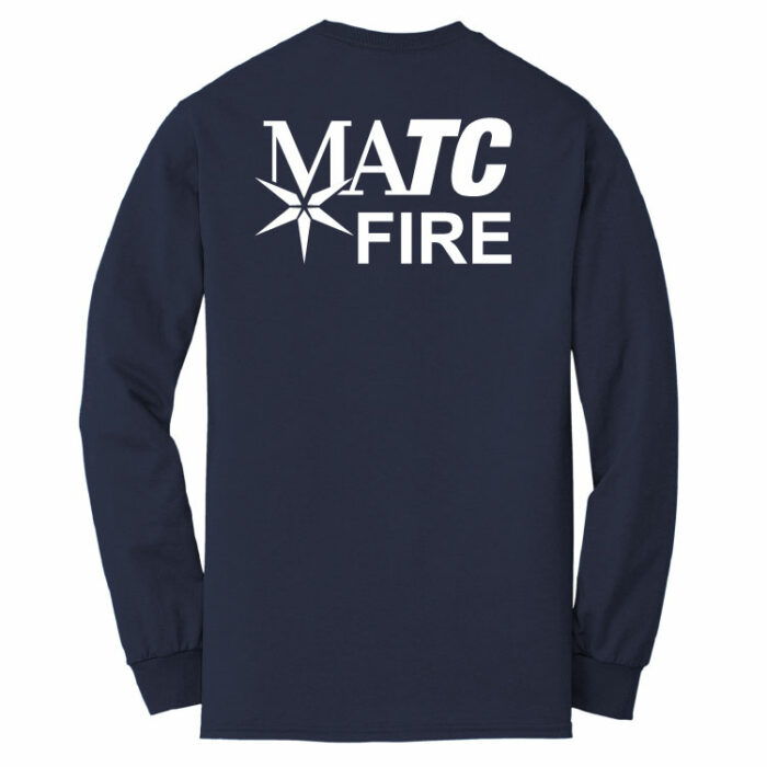 Threadfast Apparel Epic Unisex Long Sleeve T-Shirt MATCFIRE-T3000 - Image 2