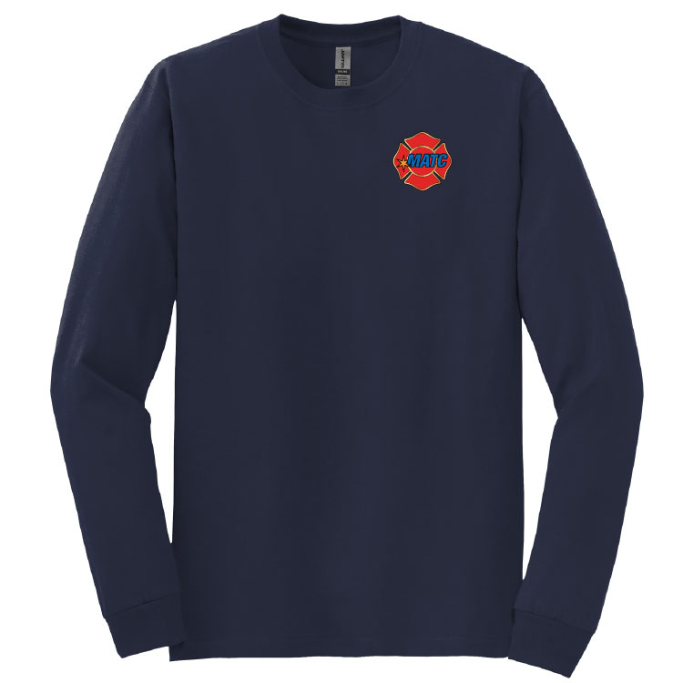 Threadfast Apparel Epic Unisex Long Sleeve T-Shirt MATCFIRE-T3000