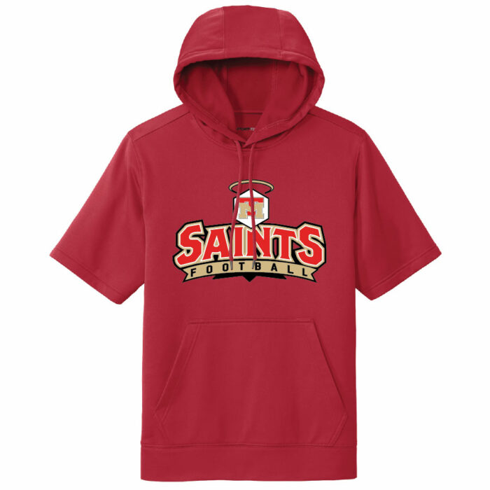Sport-Tek ® Sport-Wick ® Fleece Short Sleeve Hooded Pullover STHOMAS-ST251