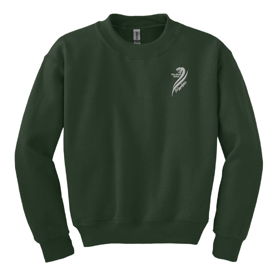 Gildan® Youth Heavy Blend™ Crewneck Sweatshirt PSSBPM-18000B - Image 2