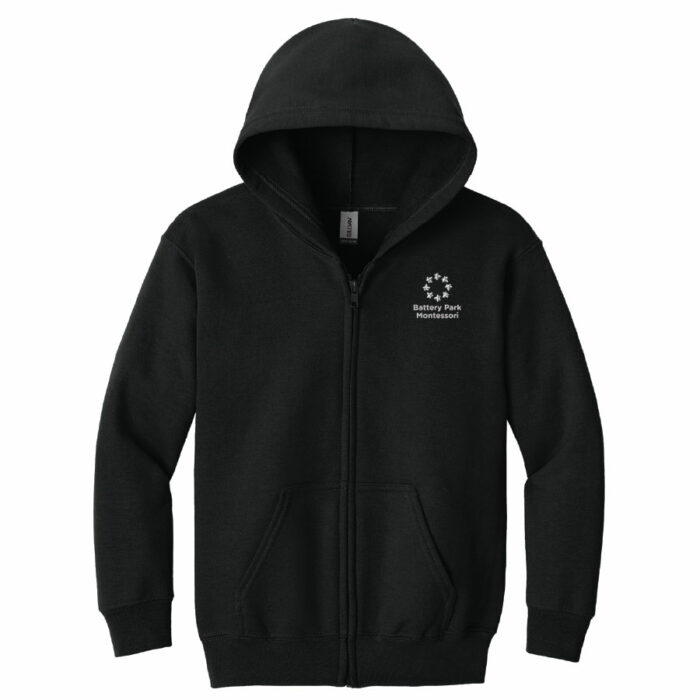 Gildan® Youth Heavy Blend™ Full-Zip Hooded Sweatshirt PSSBPM-18600B - Image 6