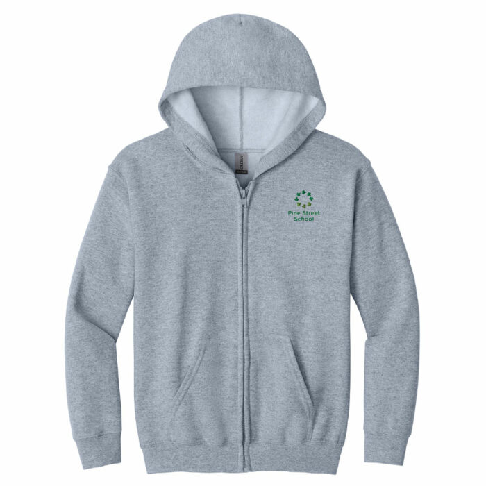 Gildan® Youth Heavy Blend™ Full-Zip Hooded Sweatshirt PSSBPM-18600B - Image 2