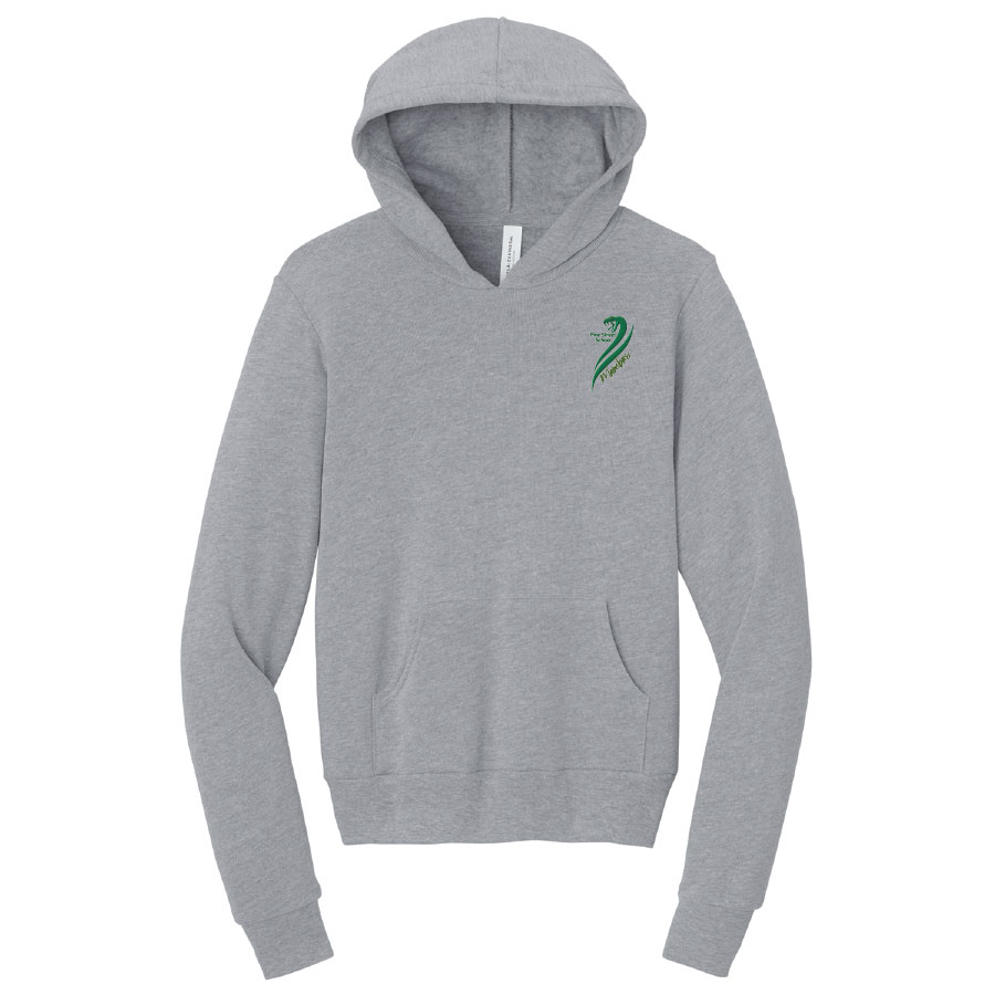 BELLA+CANVAS® Youth Sponge Fleece Pullover Hoodie PSSBPM-BC3719Y - Image 5