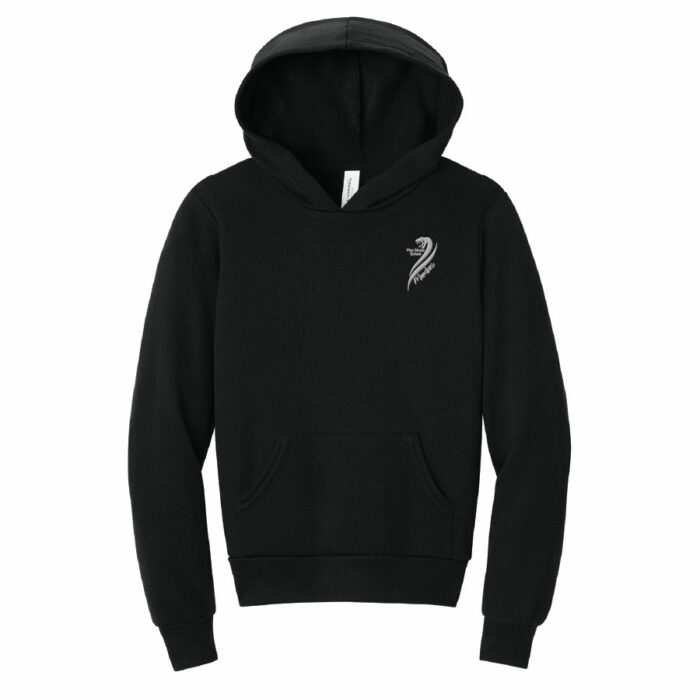 BELLA+CANVAS® Youth Sponge Fleece Pullover Hoodie PSSBPM-BC3719Y - Image 2