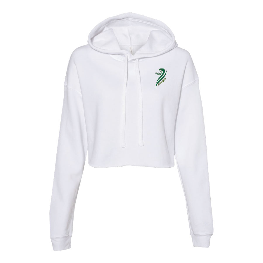 BELLA+CANVAS® Women’s Sponge Fleece Cropped Fleece Hoodie PSSBPM-BC7502 - Image 2