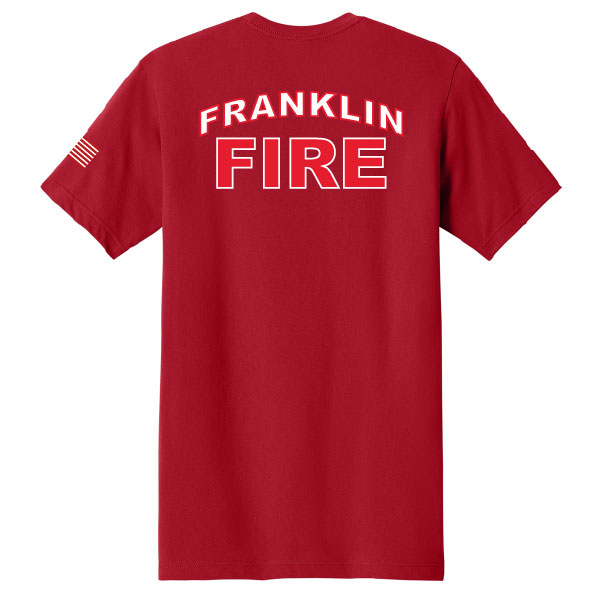 Next Level Apparel® Ideal Jersey Tee SUPPORT THE TROOPS FFDST-NL1810 - Image 2