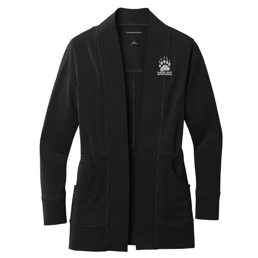 Port Authority® WOMEN'S Microterry Cardigan BDGSS-LK825
