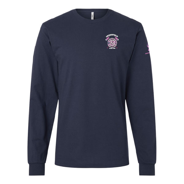 American Apparel Unisex Fine Jersey Long Sleeve Tee Breast Cancer Awareness GFDBCA-2007