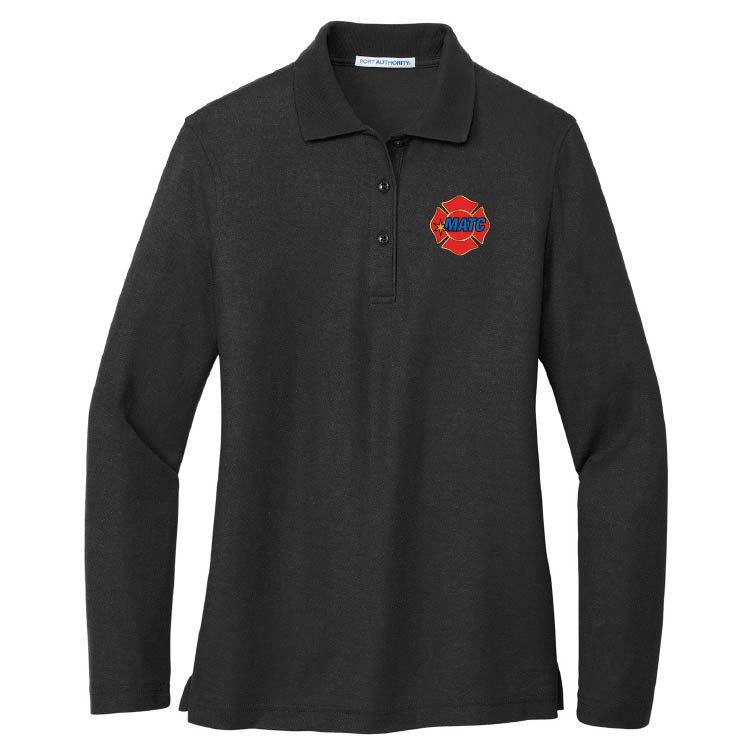 Ladies Paramedic Student LS Polo MATCFIRE-L500LS - Image 2